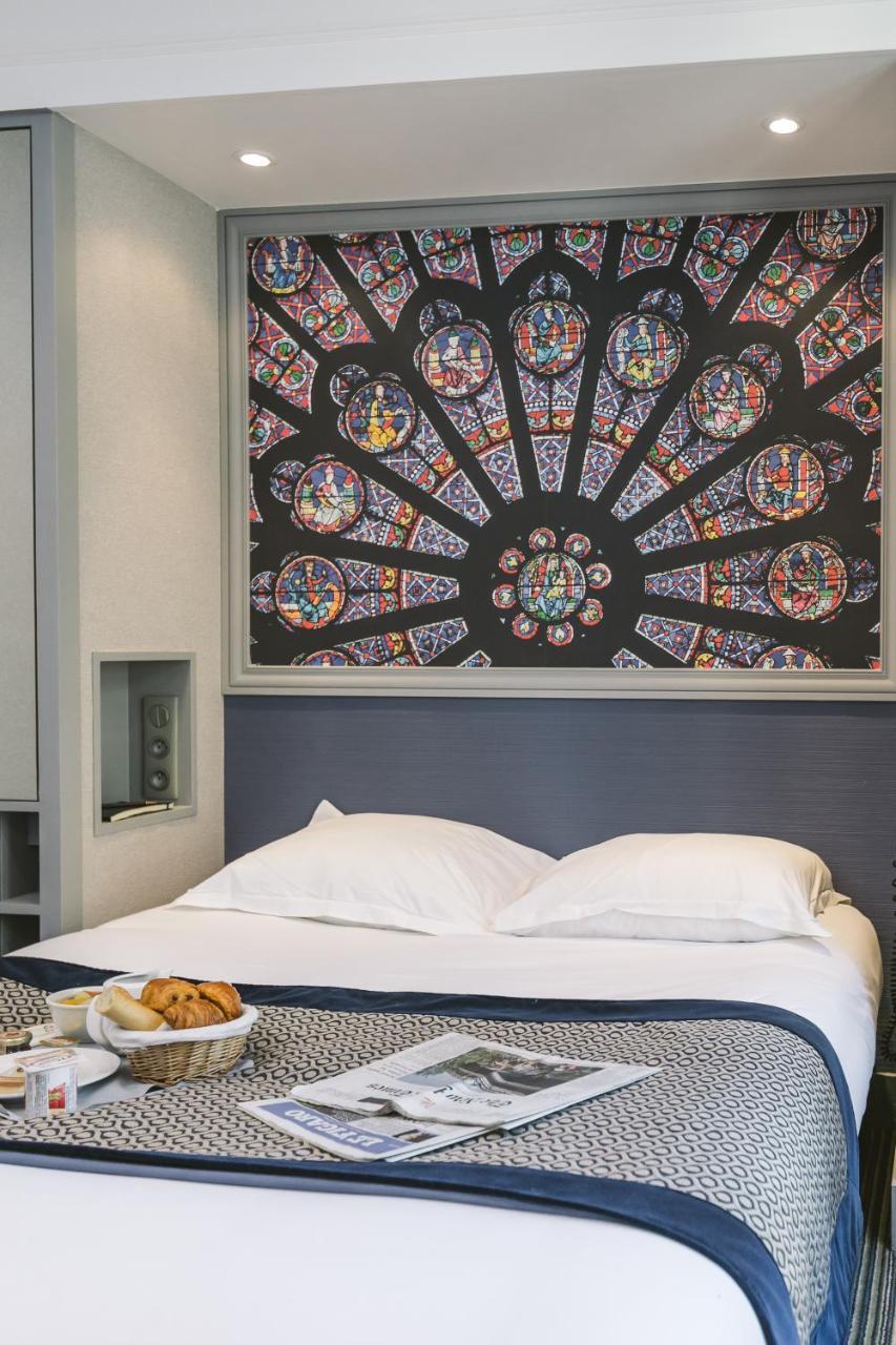 Hotel Saint Christophe Paris Exterior foto